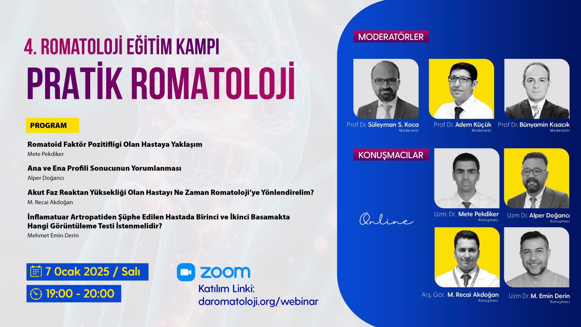 4 Romatoloji Eğitim Kampı